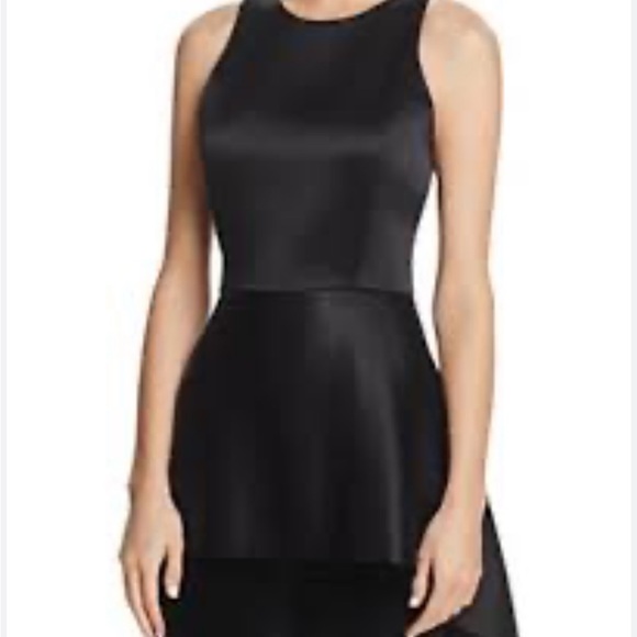 Alice + Olivia Lizette Peplum Top size 2 - Picture 1 of 5